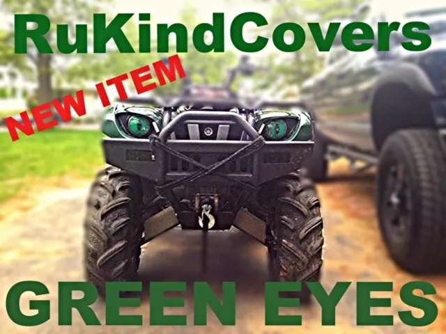 Kawasaki  teryx GREEN Eyes Headlight Covers KAWASAKI TERYX 750 & 800