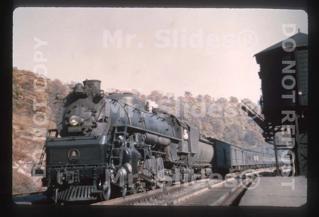 Duplicate Slide B&O Baltimore & Ohio 4-8-2 5579 Passenger Action