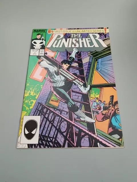 The Punisher #1 (1987) Marvel VF New Board & Bag Comic Book