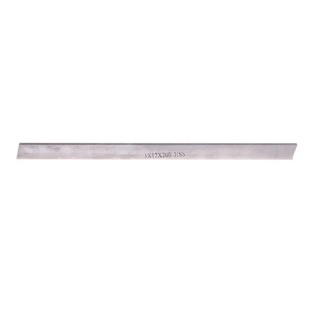 3 mm x 12 mm x 200 mm High Speed Steel Blades Practical Tool Lathe HSS Bit J6W6