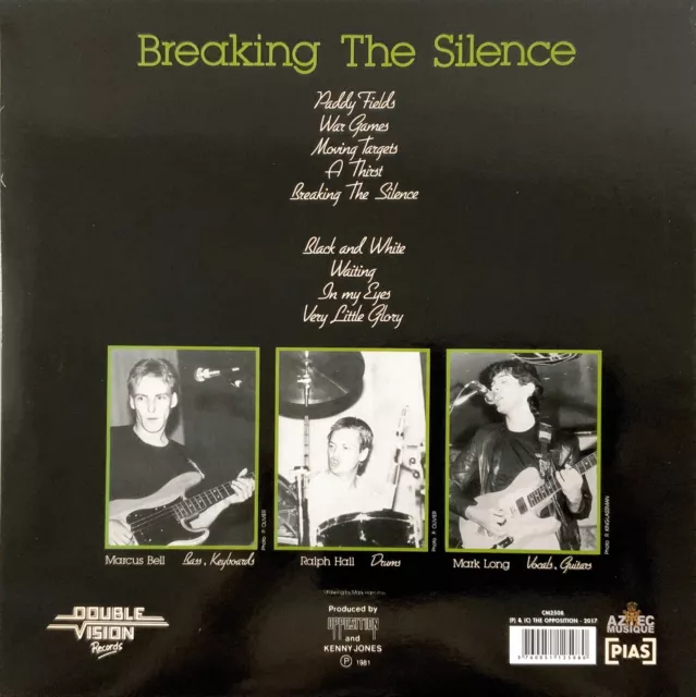 Opposition - Breaking The Silence / (1Lp) Vinyl 12" / Aztec Musique [New] 2