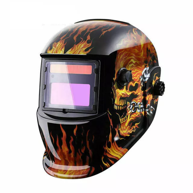 Auto Darkening Welding Helmet Mask Welders Arc Tig Solar Power Grinding