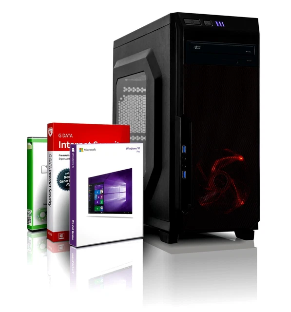 ULTRA DX12 GAMING PC INTEL i7 16GB 256GB SSD HDD GT 730 Windows 10 WLAN Computer