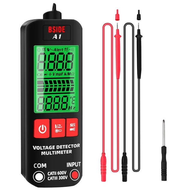 A1 Mini Multimeter LCD Digital Tester Voltage Detector 2000 Counts DC/AC Voltage