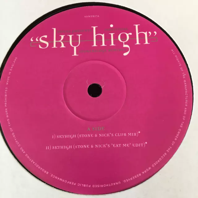 Voices Presents Individual 'Sky High' 12'' Vinyl Somtr17 House 1996 First Press