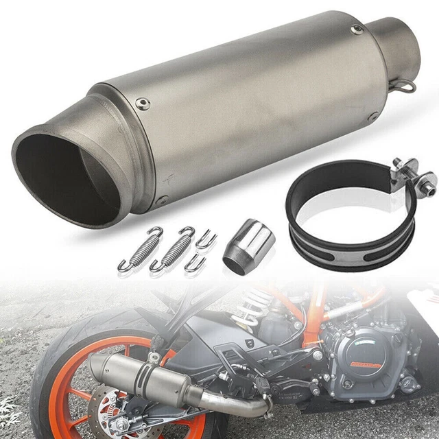 Motorcycle Exhaust Muffler Pipe Slip On Exhaust For Ninja GSXR750 YZF R6 CBR1000