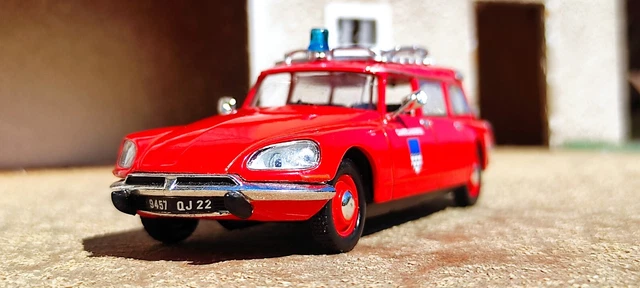 CITROËN ID19 AMBULANCE 1/43 Atlas Boite d'Origine EUR 11,90 - FR