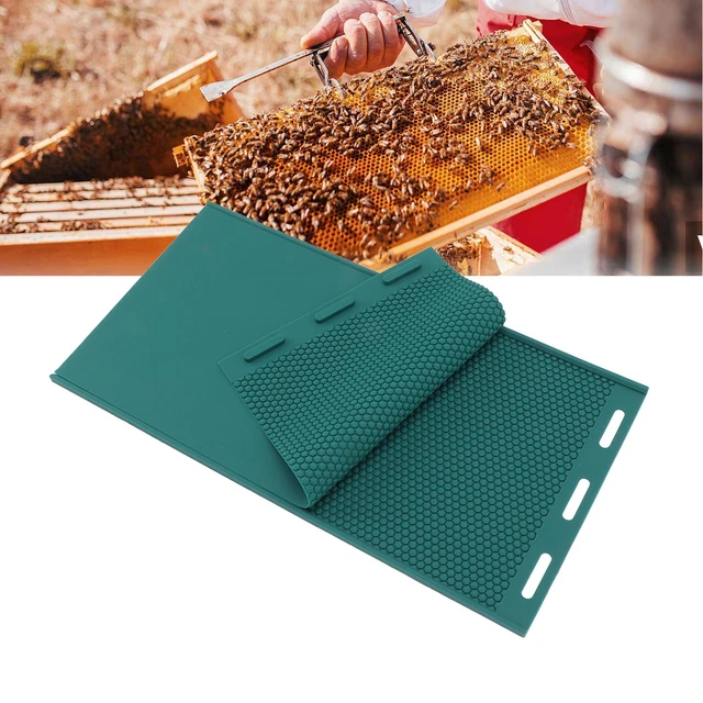 Hoja de cera de abejas prensa molde colmena hoja herramienta de apicultura