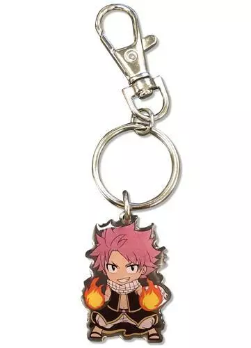 Fairy Tail - S7 Sd Natsu Set 2 Metal Keychain