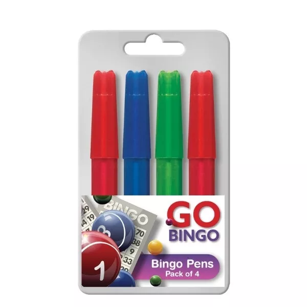 Bingo Pens, 4pk