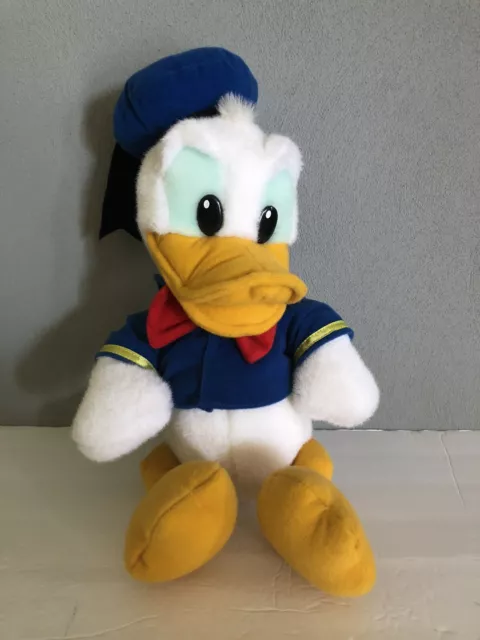 Vintage Walt Disney World Donald Duck Plush Stuffed Toy Disneyland Souvenier