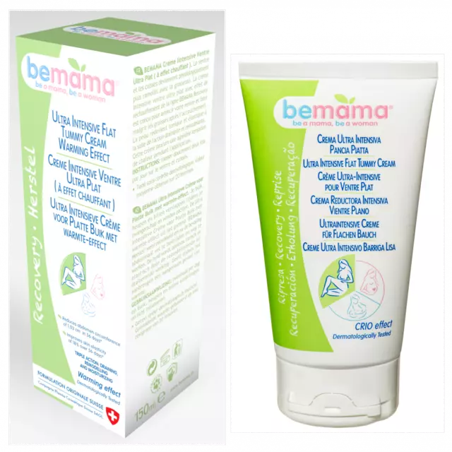 Crema Adelgazante Ultra Intensiva Para Estomago Plano Bemama 150Ml 3208