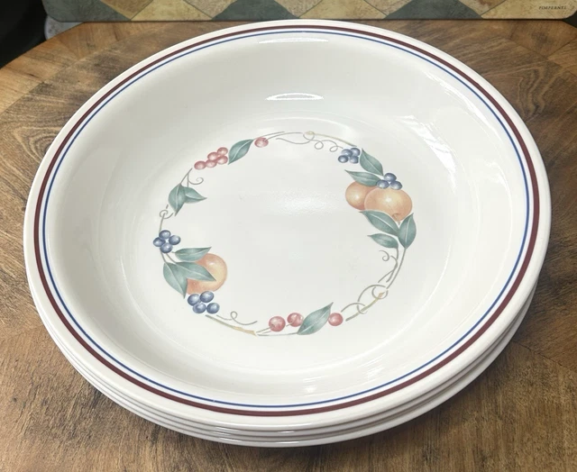ABUNDANCE SET OF Pie Plates Corelle Dinner Plate Bowls