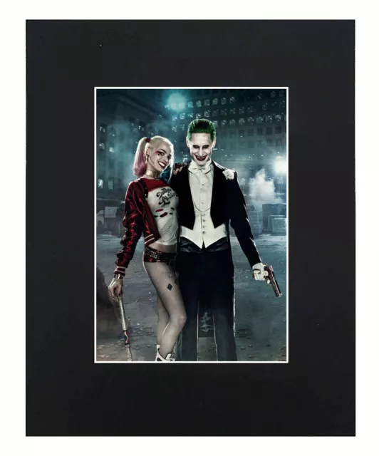 Joker & Harley Quinn Suicide Squad Movie Art Print Picture poster 8x10 US Seller