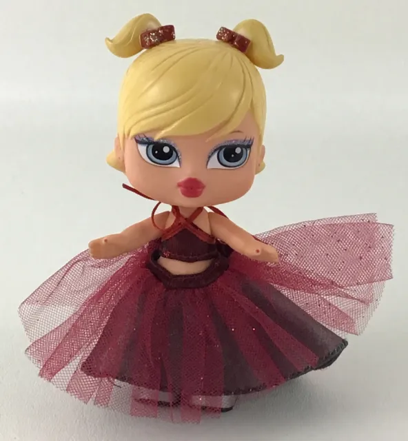Bratz Babyz Doll Holiday Cloe Chloe 5.5” Vintage Red Glitter Christmas Dress