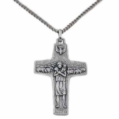 The Original Pope Francis Cross by Vedele-2 inch with chain