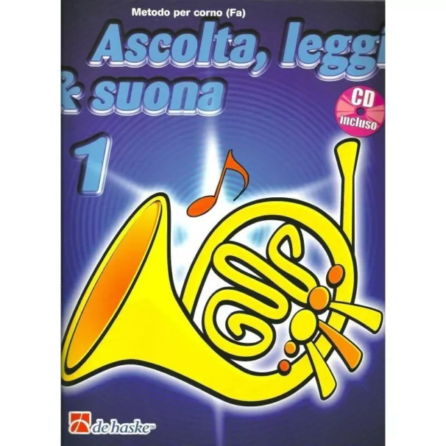 Ascolta Leggi & suona 1 Corno Libro + CD