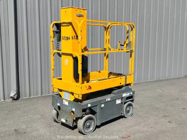 2019 Haulotte STAR20 20' Electric Vertical Mast Lift Personnel Man bidadoo