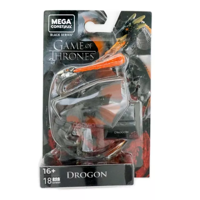 Mega Construx Black Series Dragon Egg - Viserion - Game of Thrones 30pcs