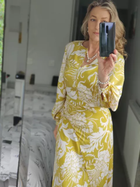 Ted baker mustard dress deals