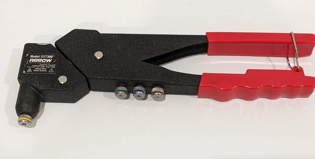 Flecha NUEVO sujetador profesional 360 cabeza giratoria pistola remachado herramienta remachadora RHT300