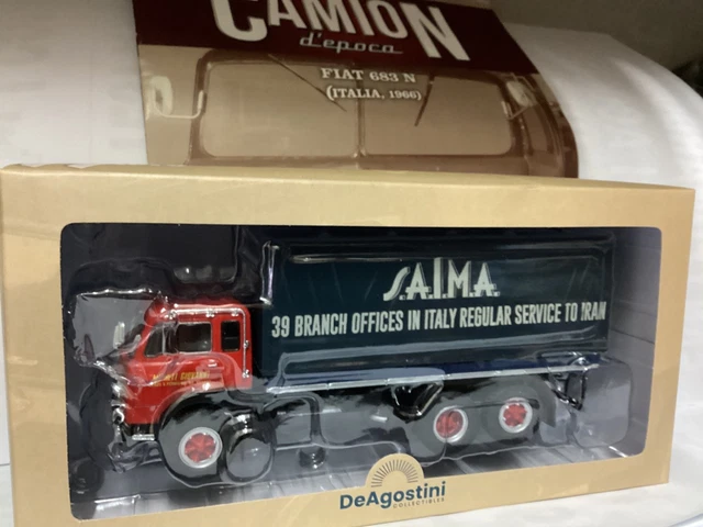 Blancs Civis Coca Cola Italie 1936 Camion DE AGOSTINI Vintage N.54