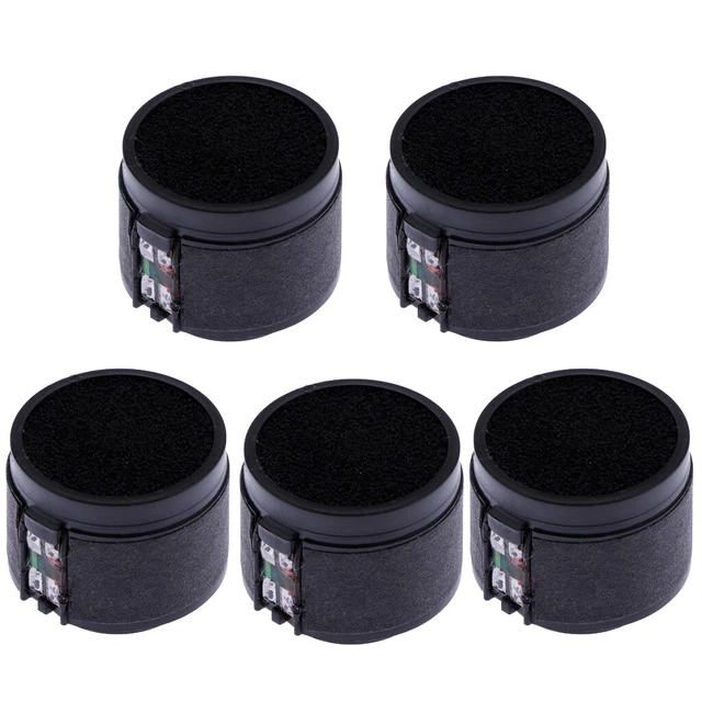 5X PRO DYNAMIC Microphone Element Cartouche MIC Core Capsule Parts Noir ...