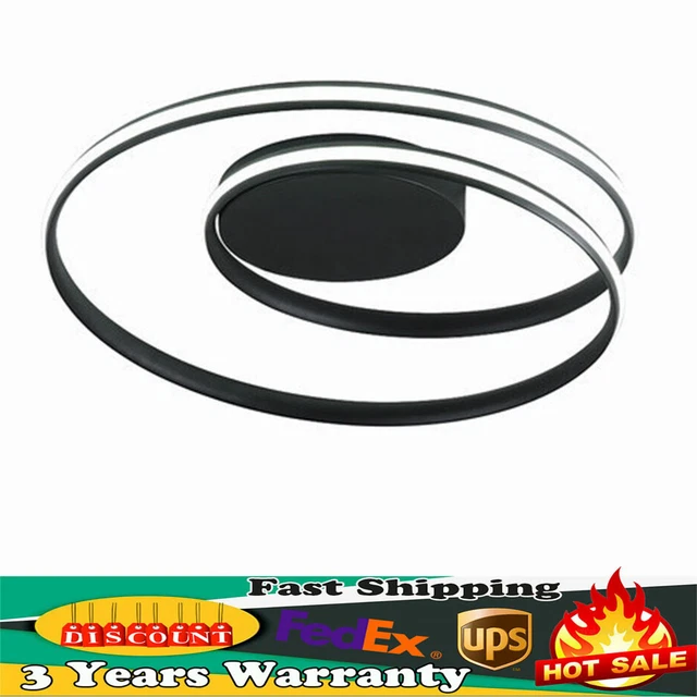 Modern Acrylic Creative LED Strips Ceiling Lamp Pendant Chandelier Light Fixture