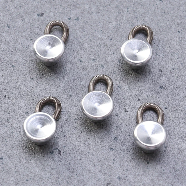 10 PIEZAS Extensores Elásticos Botones Ropa Hecha a Mano Hebilla de Resorte