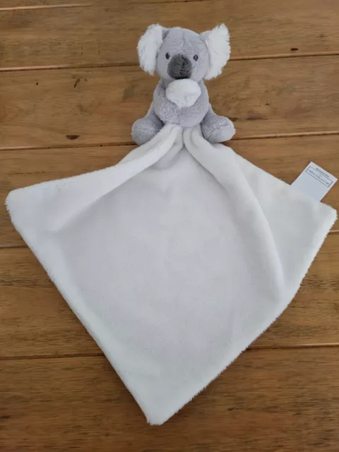 Little White Company Kai Koala Bear Baby Comforter Soft Blankie Soother