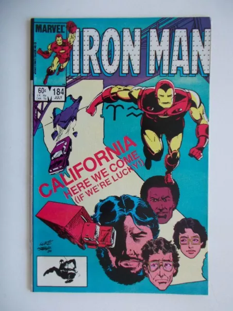 Iron Man Nr. 184 - Marvel Comics USA - Zustand 1-2