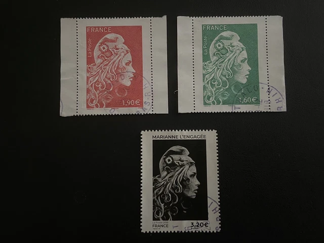 Lot De 1500 Timbres De France Oblitérés - Grands Formats - Divers - Pour Collectionneurs