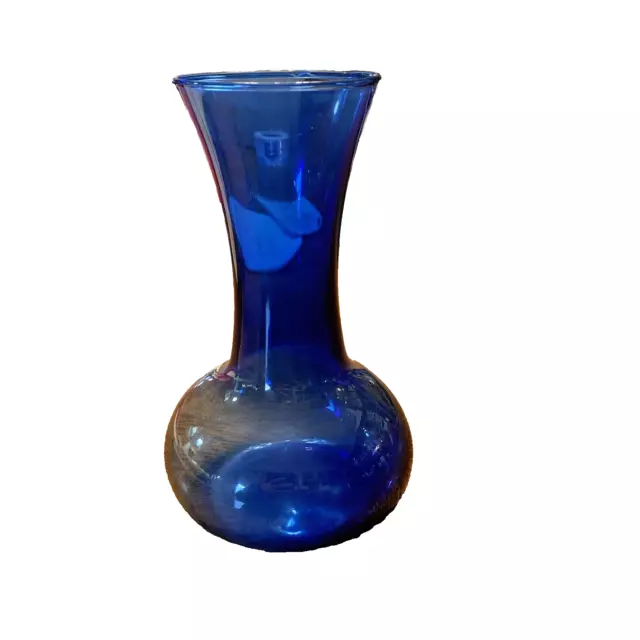 Masterwork Cobalt Blue Vase Pilgrim Glass