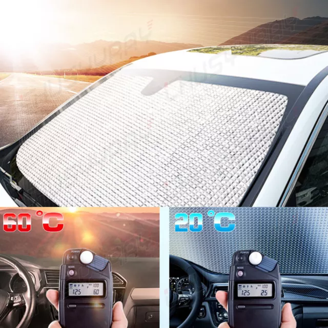 For Toyota Windshield Sun Shade Visor Foldable UV  Block Front Window Cover