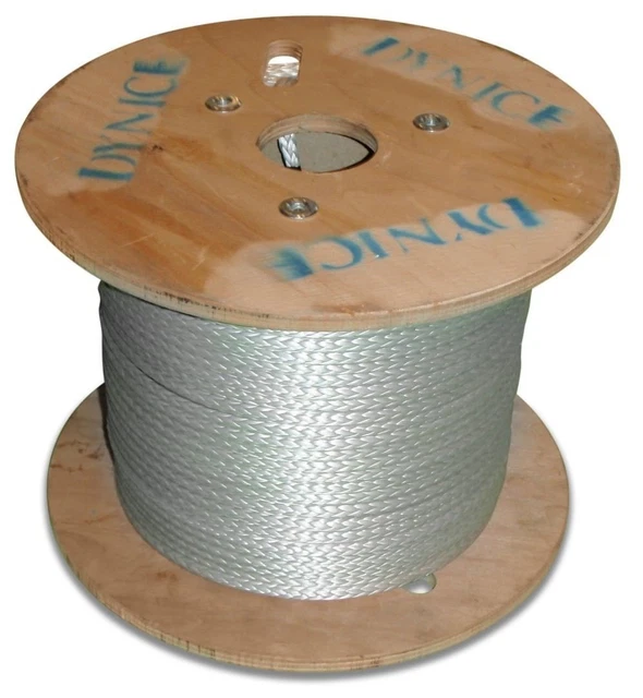 5-11mm Hampidjan Dynice Dux Pre-stretched Single Braid Dyneema Rope *PER METRE*