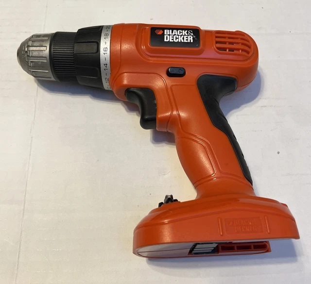 BLACK & DECKER GCO1200 12V Cordless Drill Driver BARE TOOL Tested Works