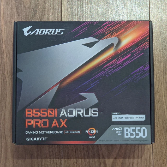 GIGABYTE B550I AORUS PRO AX AMD Socket AM4 Mini ITX Dual HDMI ...