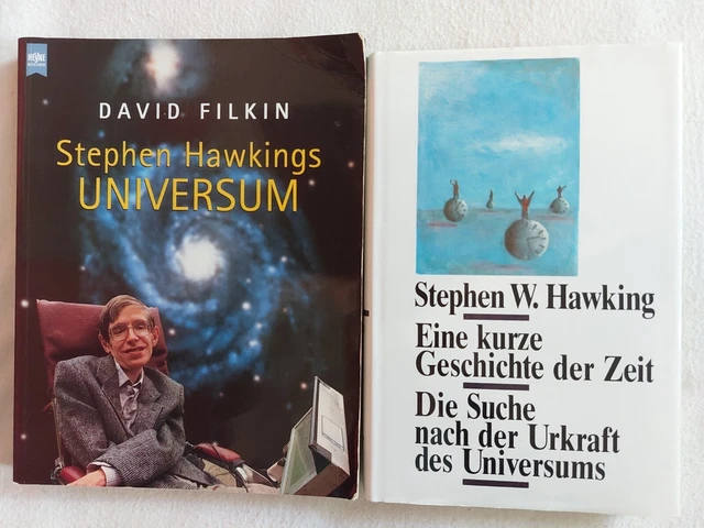 2x Stephen Hawking Universum von David Filkin / Eine kurze Geschichte der Zeit