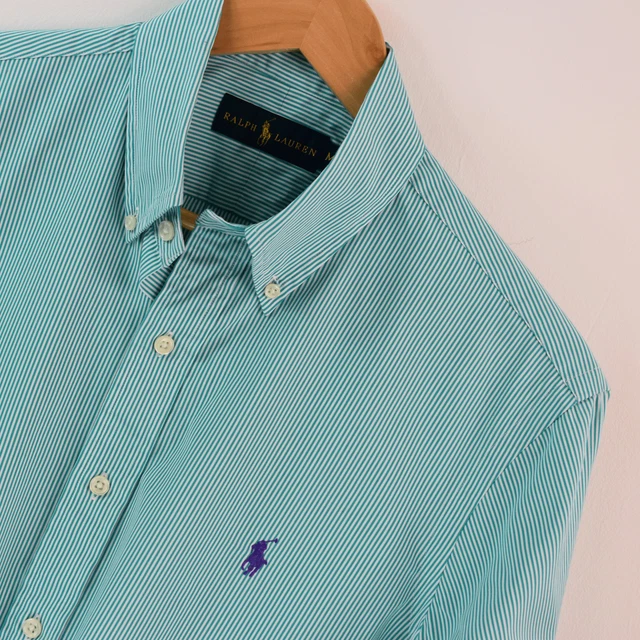 mens white ralph shirt