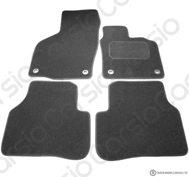 for Volkswagen Passat B6 2005 to 2007 Tailored Black Car  Mats Carpets 4pc Set