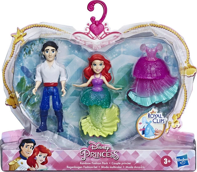 DISNEY PRINCESS RAINBOW Reveal Ariel Colour Change Doll PicClick UK