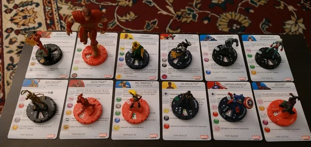 12x Civil War Heroclix Lot / Used / Marvel / Atlas #030