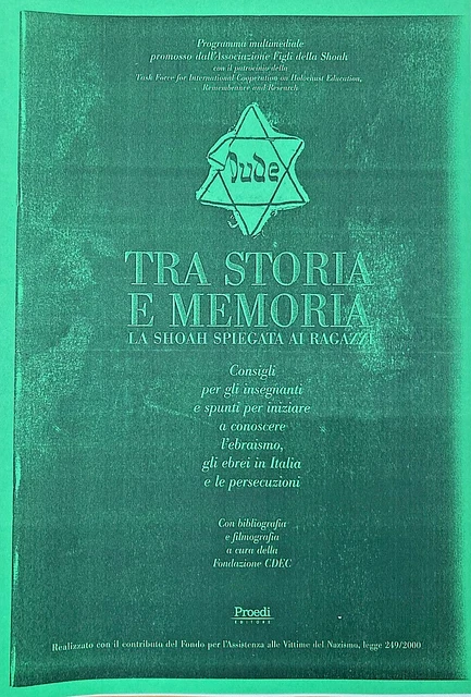 TRA STORIA E Memoria. La Shoah Spiegata Ai Ragazzi EUR 5,00 - PicClick IT