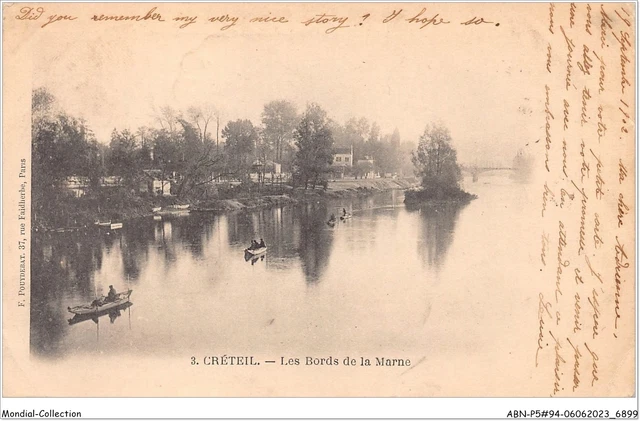 ABNP5-94-0378 - CRETEIL - les bords de la marne