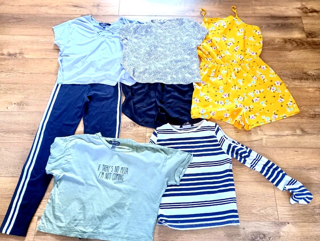 Summer Bundle New Look 915 girls clothes age 14-15 shorts trousers playsuit tops