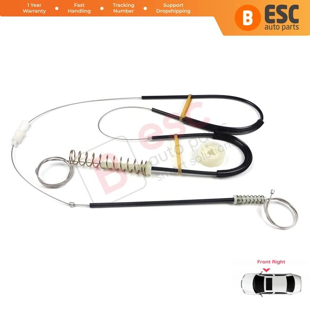 Fensterheber Reparatursatz Vorne Rechts Für Audi TT MK1 | Elektrischer Fensterheber 8N0837462