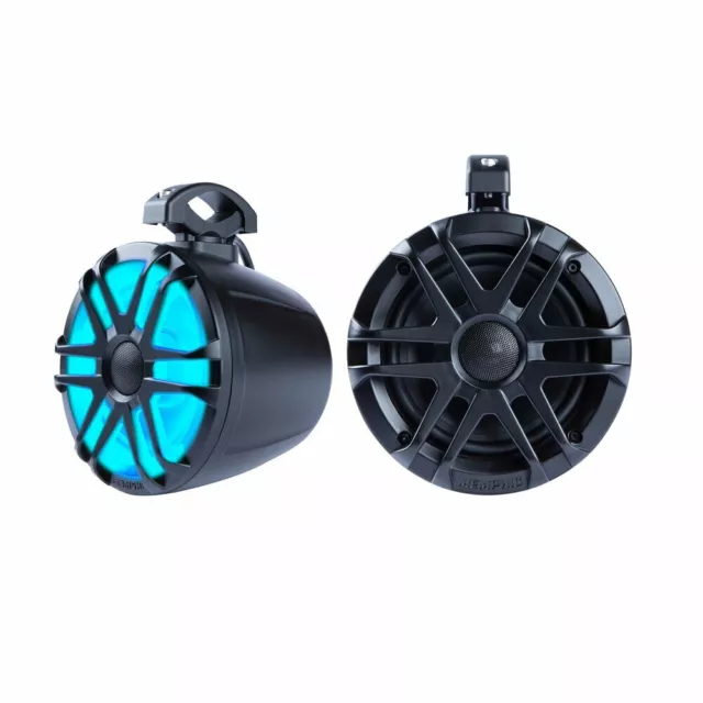 Memphis MXA62PS 75W 6.5" 4-Ohm Powersports Marine Speaker Pods Black