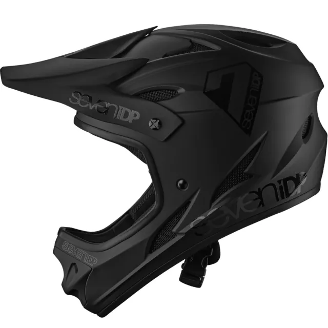 7Idp M1 Full Face Mountain Bike/Bmx/Enduro/Ebike Helmet Black X/Large++Sale