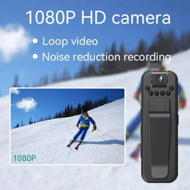 HD 1080P Videocámara Video Vigilancia Visión nocturna Grabadora de vídeo