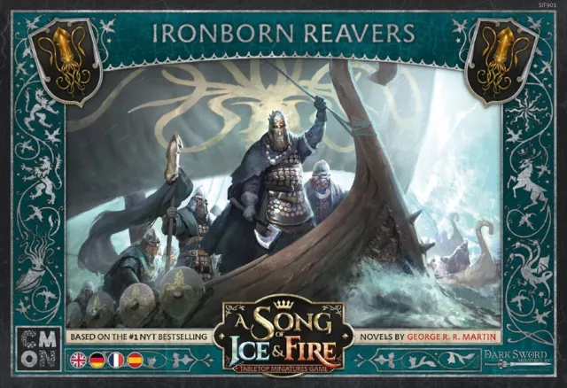 Song of Ice & Fire - Ironborn Reavers | Cmon | Spiel | CMND0213 | Deutsch | 2022